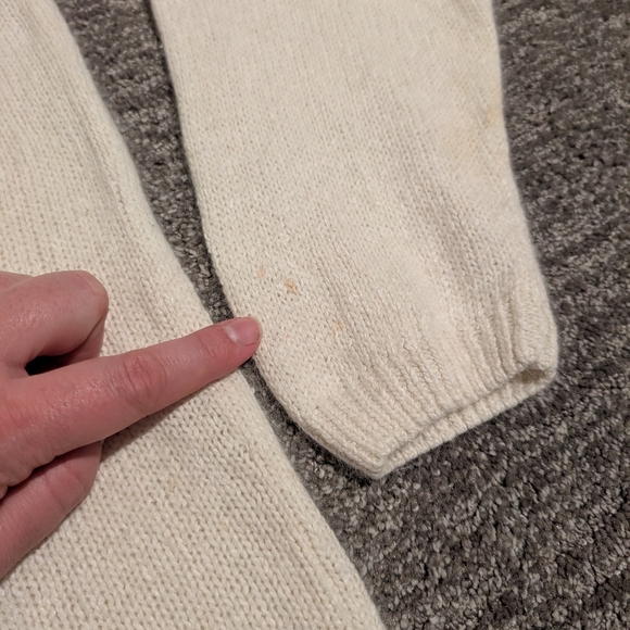 Vintage The News Letter Work in Progress Silk Angora Wool Dolman Sleeve Sweater - Picture 10 of 11